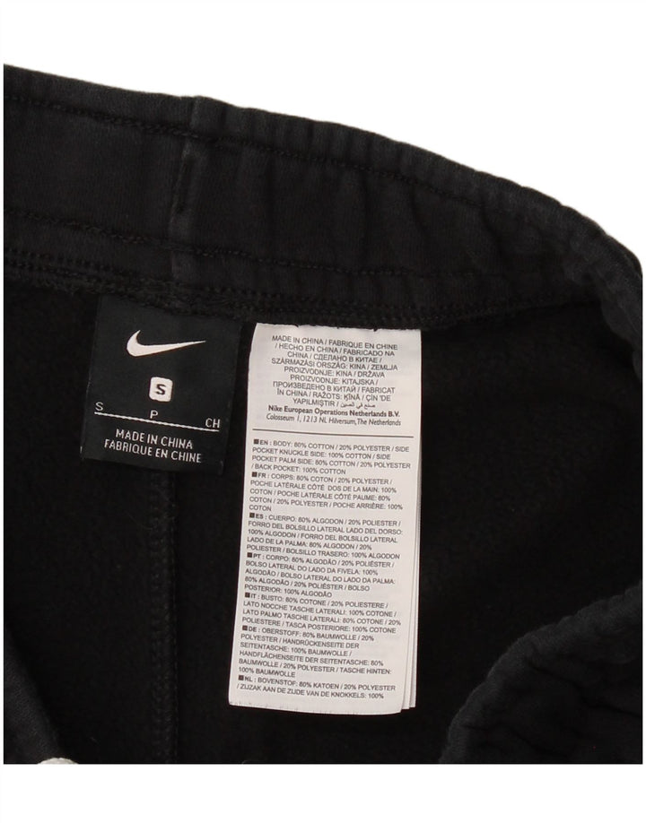 NIKE Mens Sport Shorts Small  Black Cotton