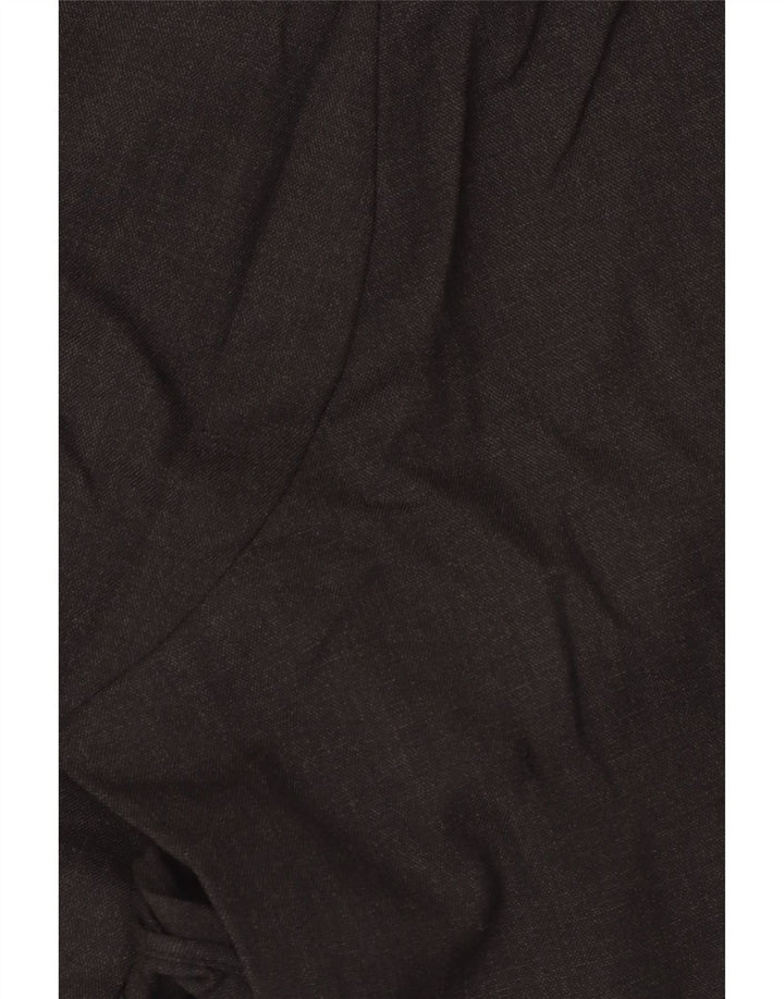 Max Mara γυναικεία φούστα φούσκα UK 10 Small W30 Γκρι παρθένο μαλλί