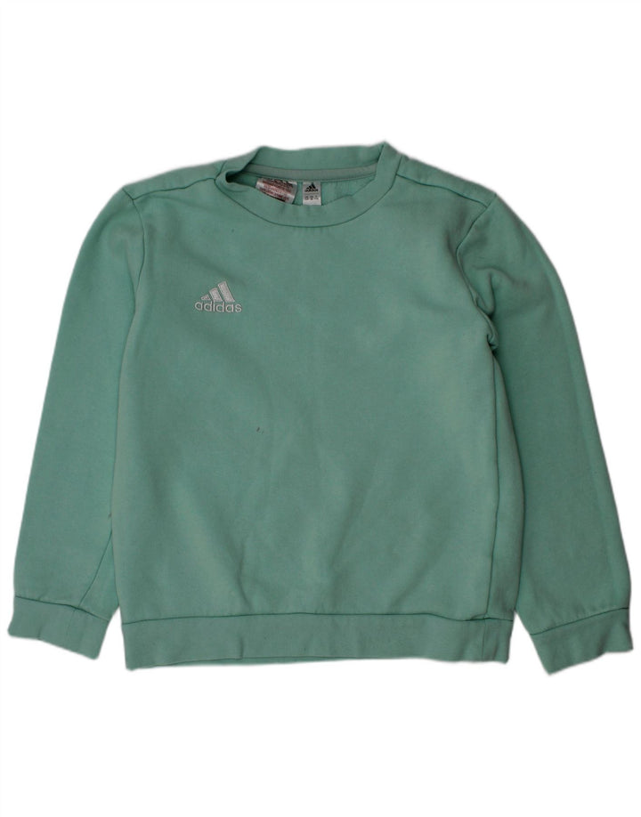 Φούτερ Adidas Boys Jumper 7-8 Years Green Cotton