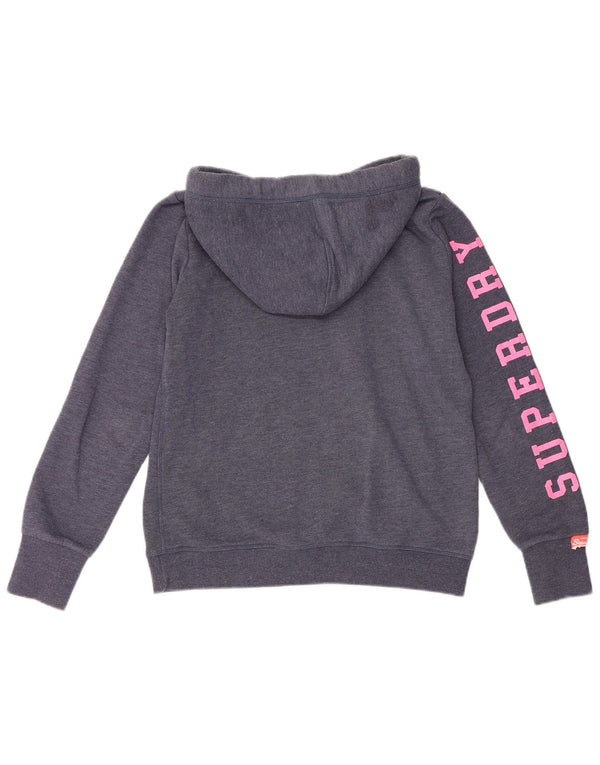 Superdry Γυναικείο Γραφικό Φούτερ UK 16 Μεγάλο Βαμβακερό