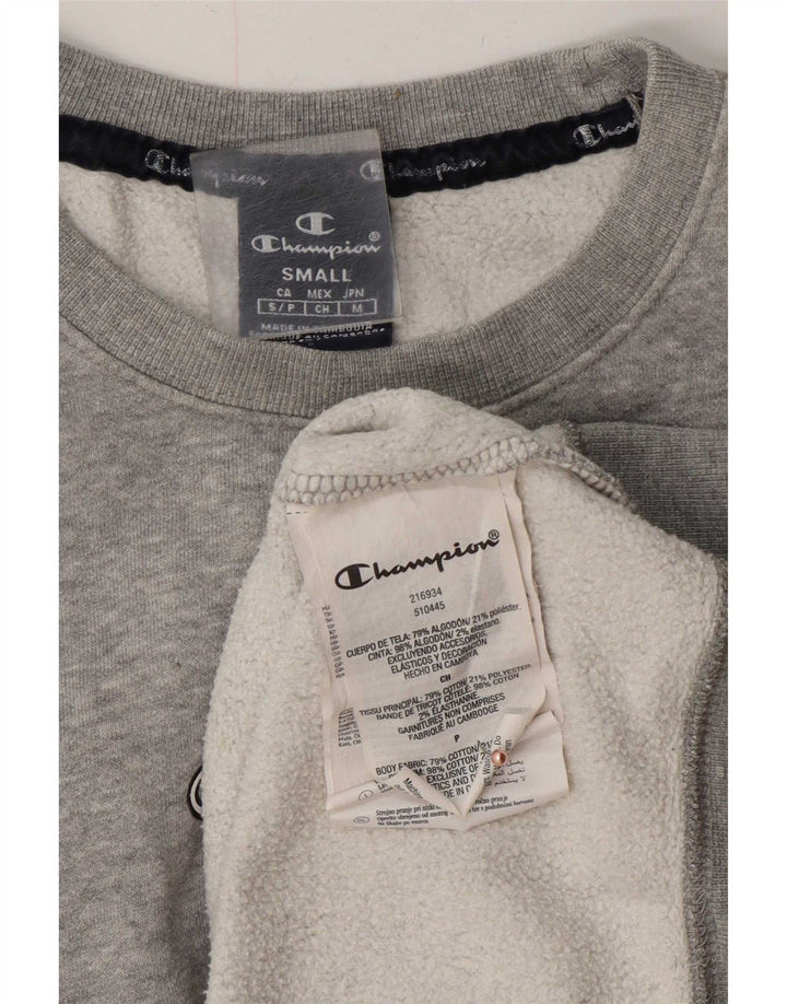 Ανδρικό φούτερ Champion Jumper Μικρό βαμβακερό σε γκρι φλιτζάνι