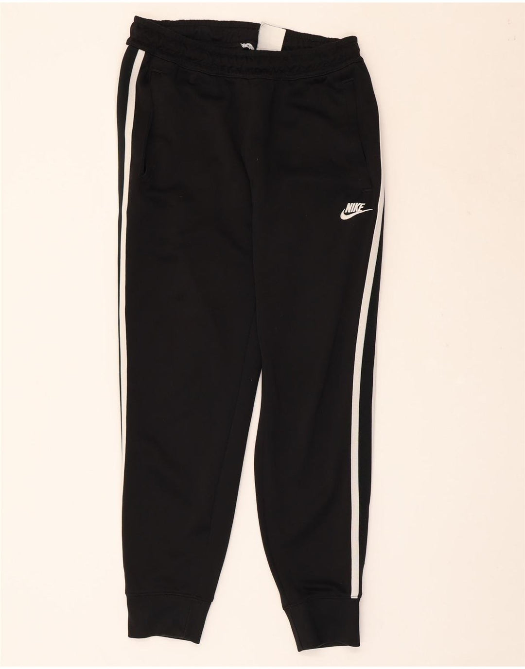 Ανδρική φόρμα NIKE Παντελόνι Joggers Μικρό Μαύρο Πολυεστέρα