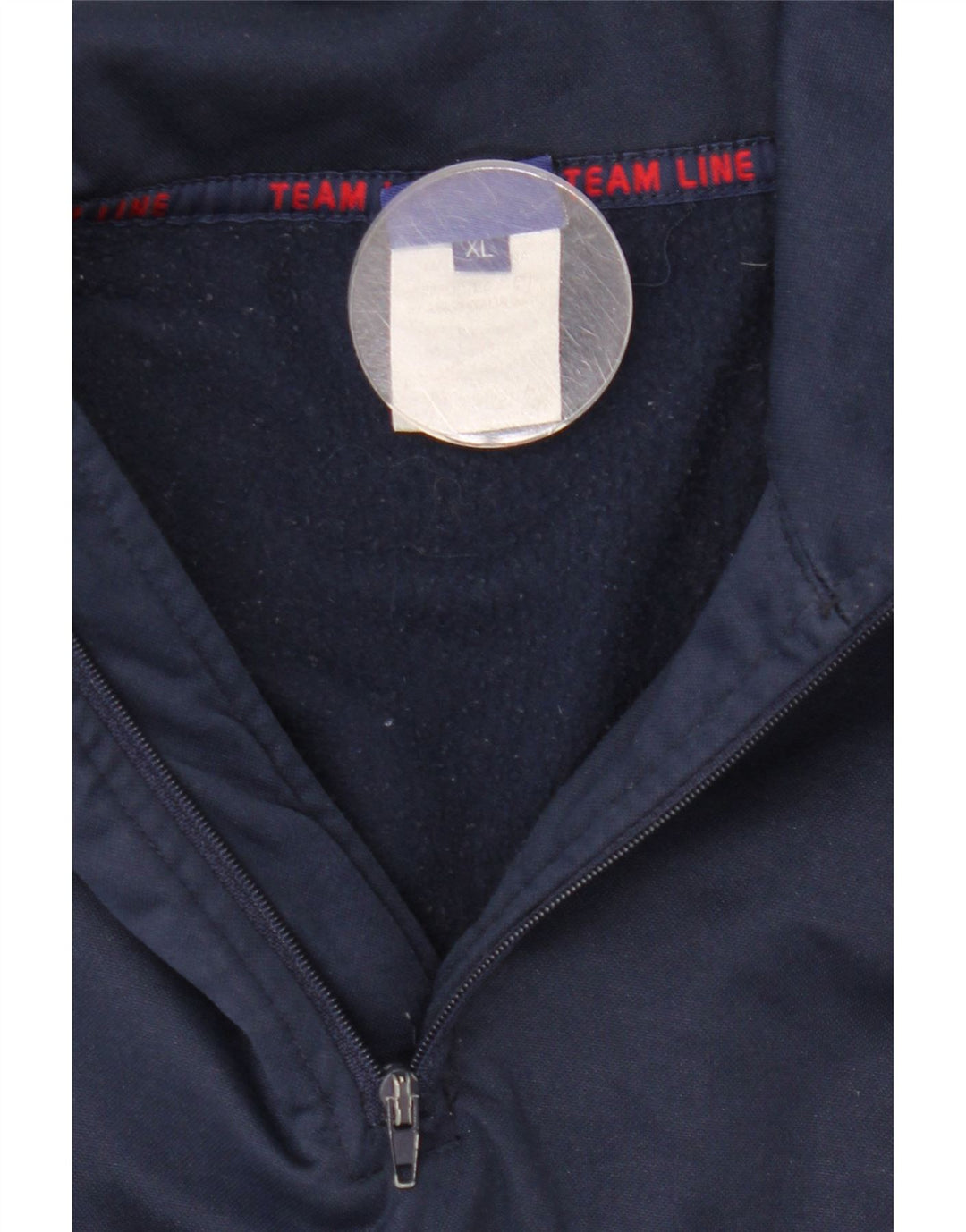 Ανδρική φόρμα πουλόβερ Asics Top Jacket XL Navy Blue Polyester