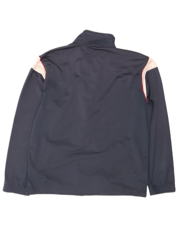 Ανδρική φόρμα Diadora Top Jacket UK 40 Medium Navy Blue Colourblock