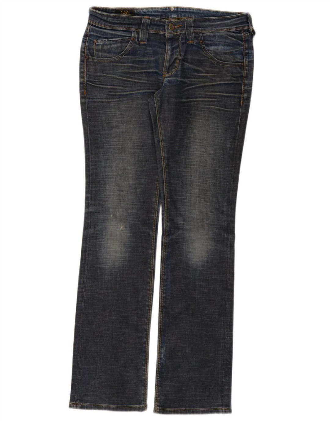 LEE Γυναικείο Maddox Straight Jeans W31 L33 Blue Cotton