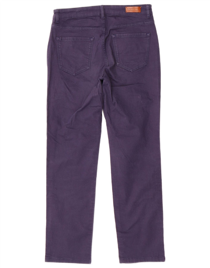 Massimo Dutti Γυναικείο Slim Casual Παντελόνι W26 L26 Navy Blue