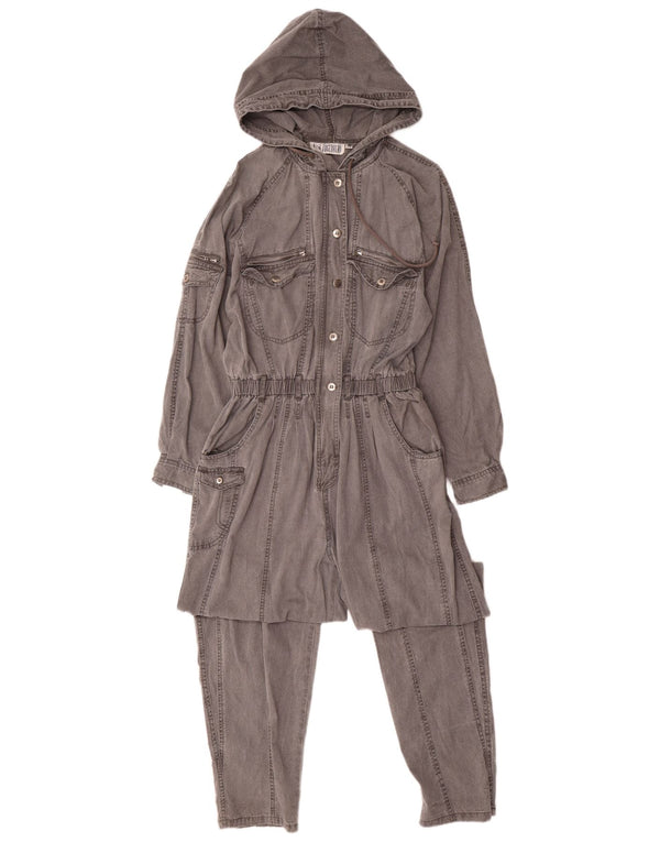 Γυναικεία φόρμα TOGETHER με κουκούλα UK 14 Medium Grey