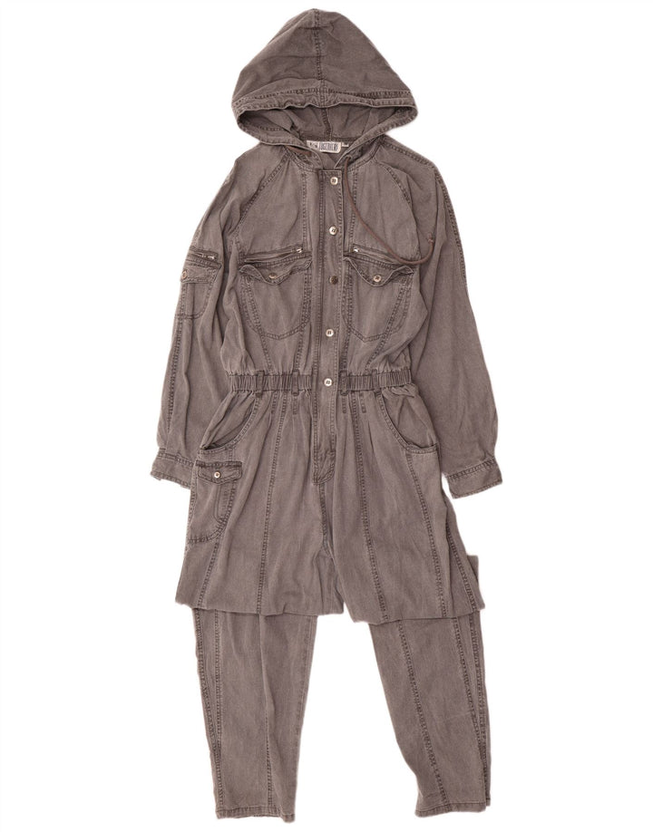 Γυναικεία φόρμα TOGETHER με κουκούλα UK 14 Medium Grey