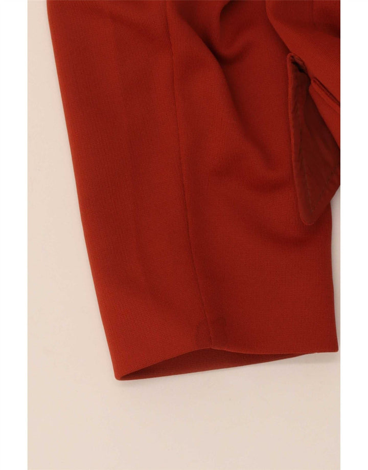 Vintage γυναικείο πανωφόρι UK 12 Medium Red