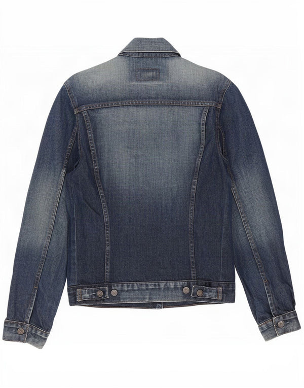 Ανδρικό τζιν μπουφάν Levi's UK 36 Small Navy Blue Cotton