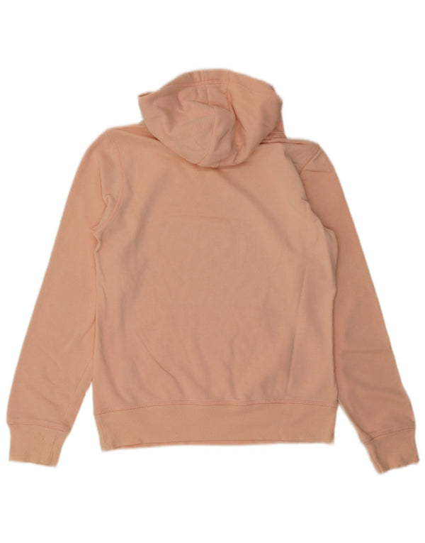 Champion Womens Hoodie Jumper UK 12 Medium Pink