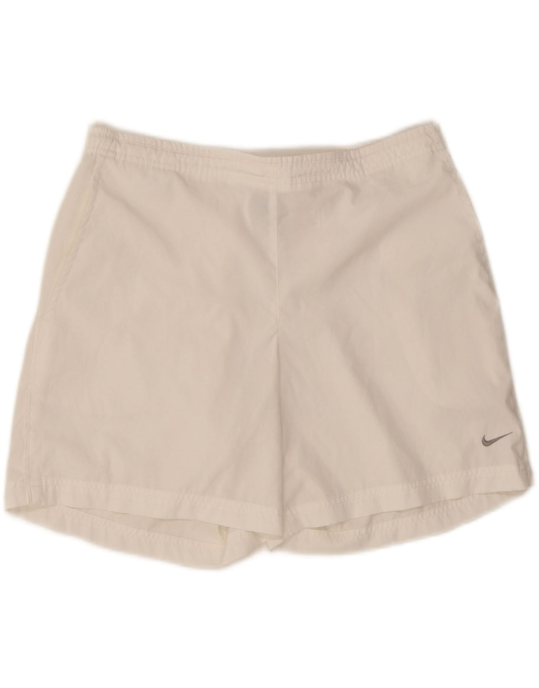 Γυναικείο αθλητικό σορτς Nike UK 14/16 μεγάλο λευκό πολυεστέρα