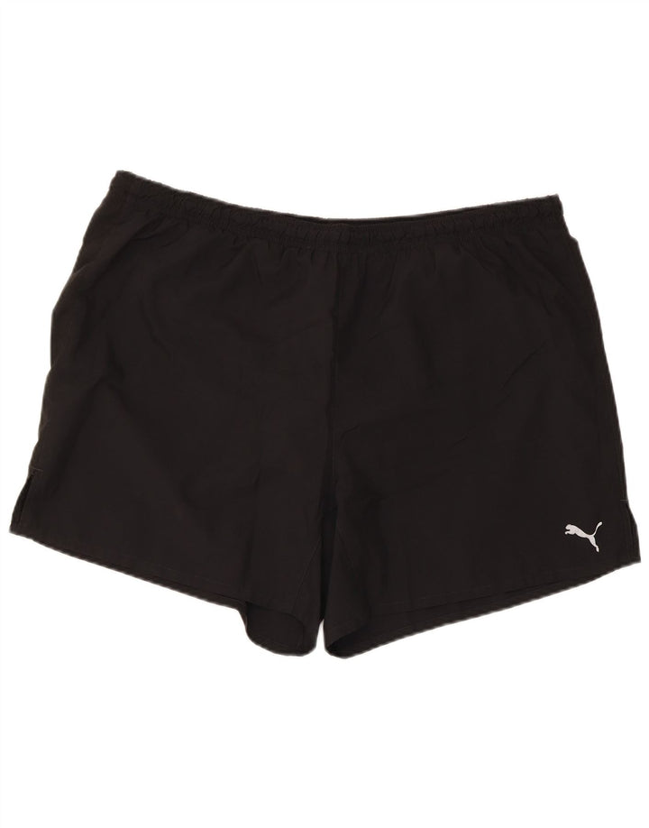 Ανδρικό αθλητικό σορτς Puma μεγάλο μαύρο