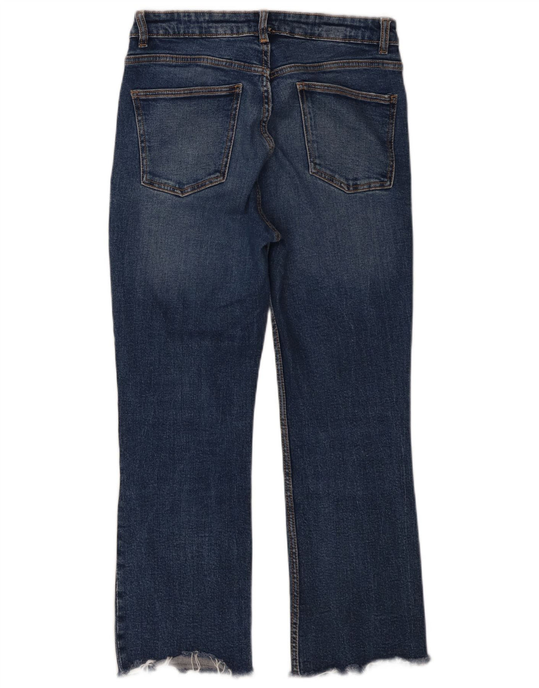 Zara Γυναικείο Cropped Jeans EU 40 Medium W30 L26 Blue
