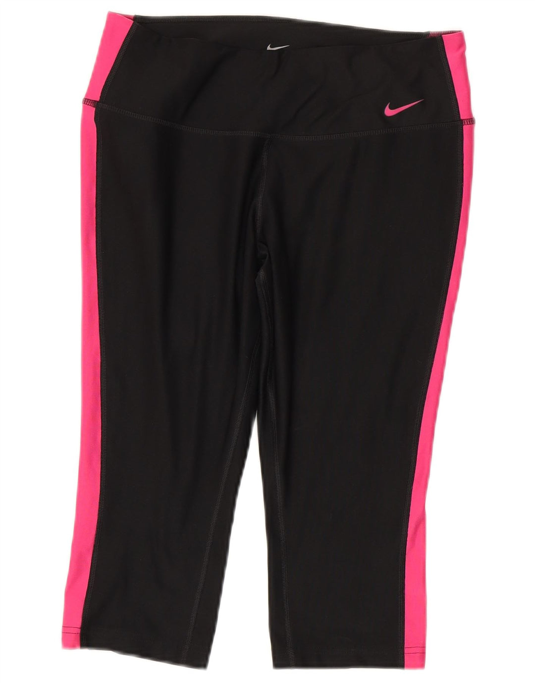 Γυναικεία κολάν Nike Dri Fit Capri UK 12 Medium Black Colourblock