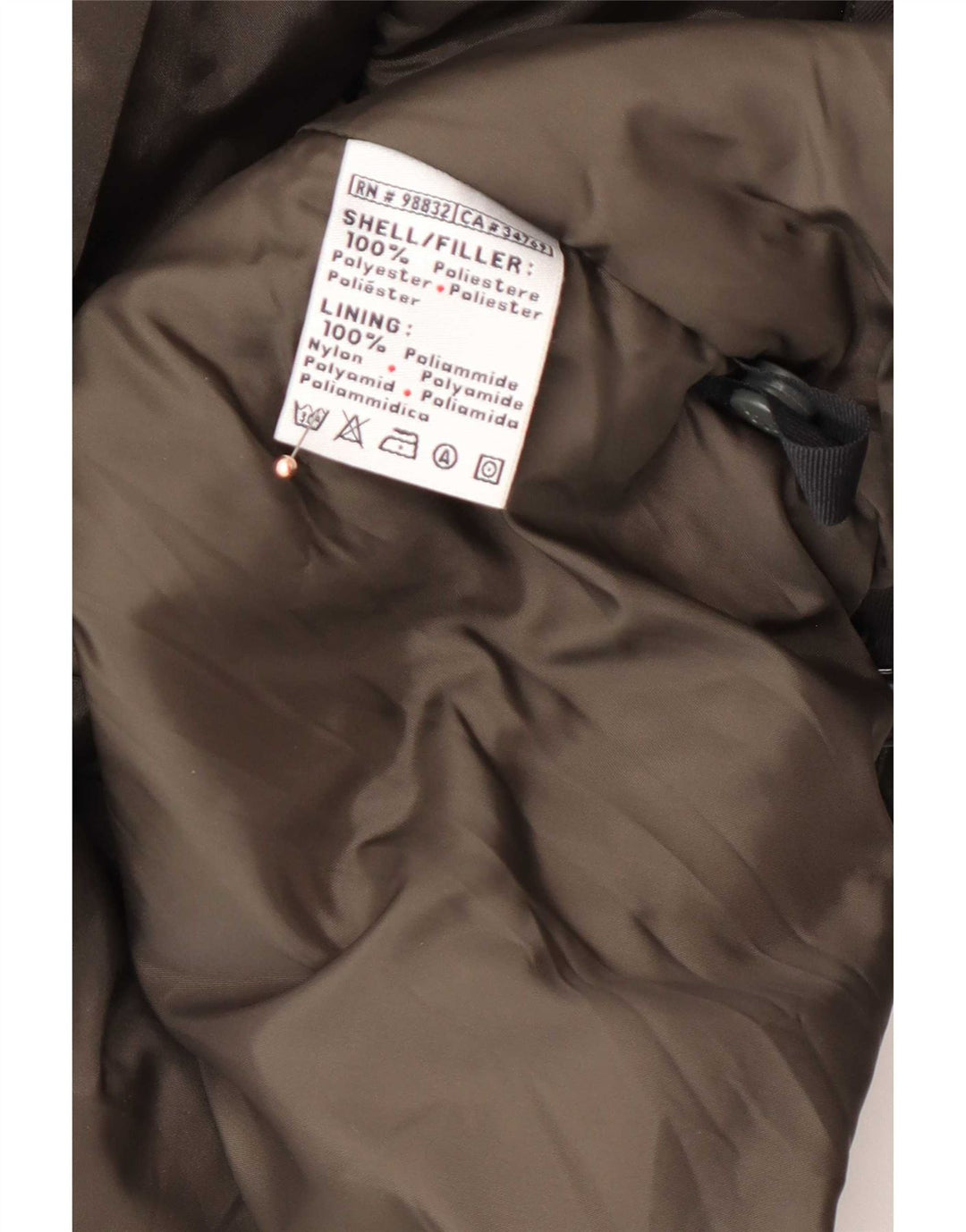 Ανδρικό Μπουφάν Kappa Windbreaker UK 42 XL Khaki Polyamide