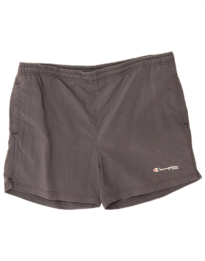 Ανδρικά σορτς κολύμβησης Champion XL Grey
