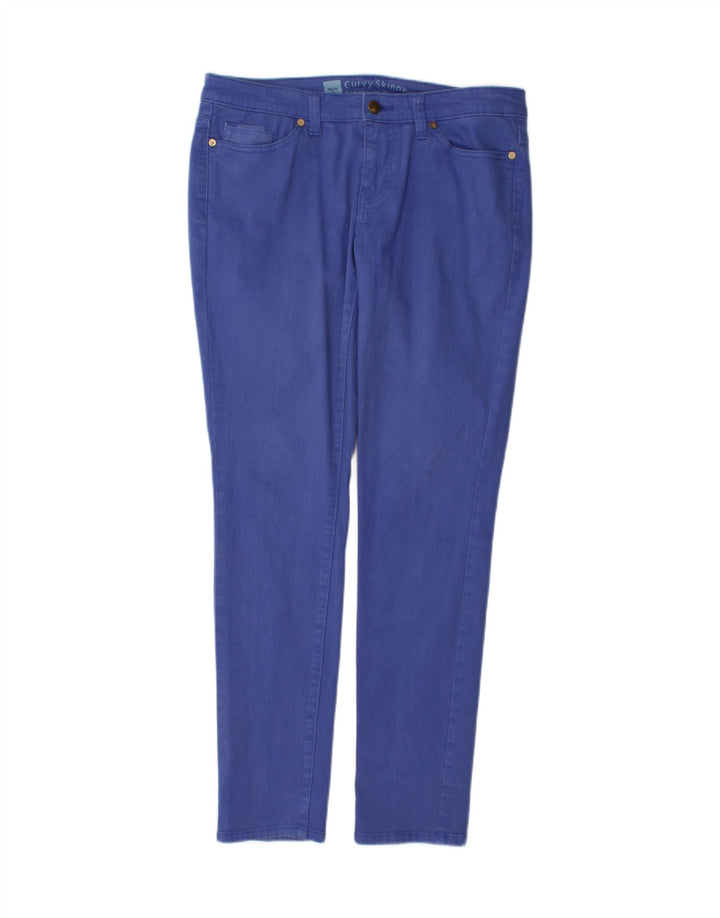 MOSSIMO Womens Curvy Skinny Jeans US 8 Medium W32 L30 Blue Cotton Vintage Mossimo and Second-Hand Mossimo from Messina Hembry 