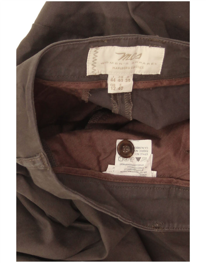 Γυναικείο Casual Παντελόνι Marlboro Classics UK 12 Medium W30 L28 Γκρι βαμβακερό