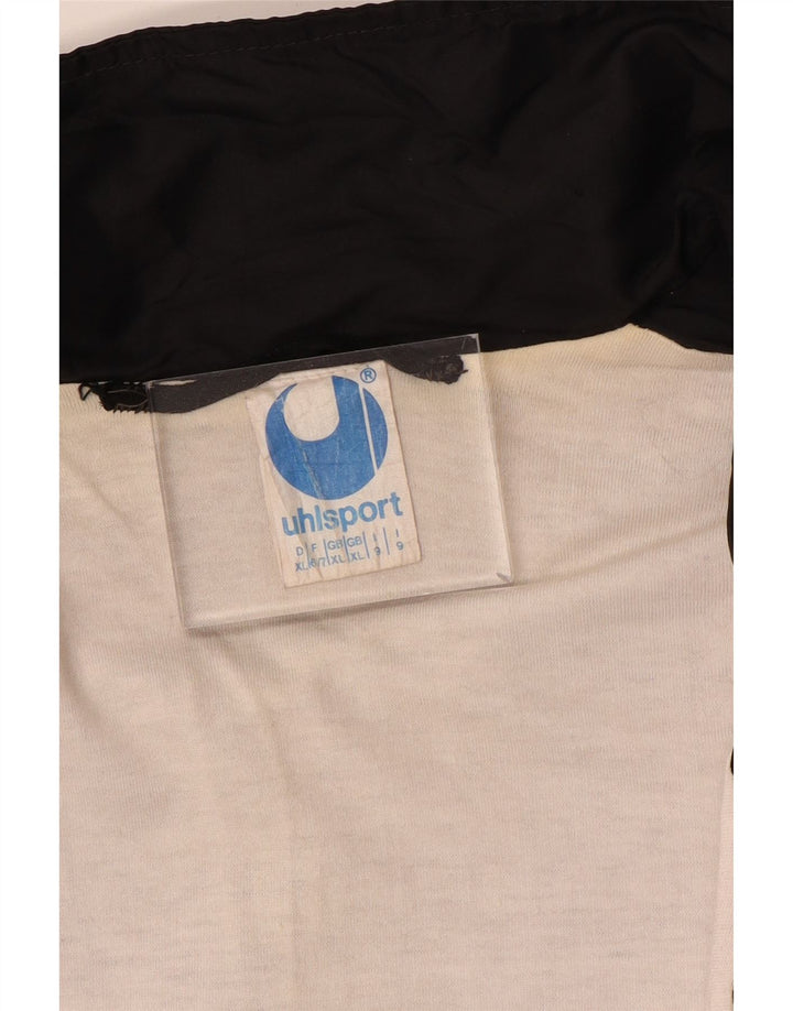 Ανδρική φόρμα γυμναστικής γραφική Uhlsport Top Jacket XL Μαύρο Colourblock Βαμβακερό