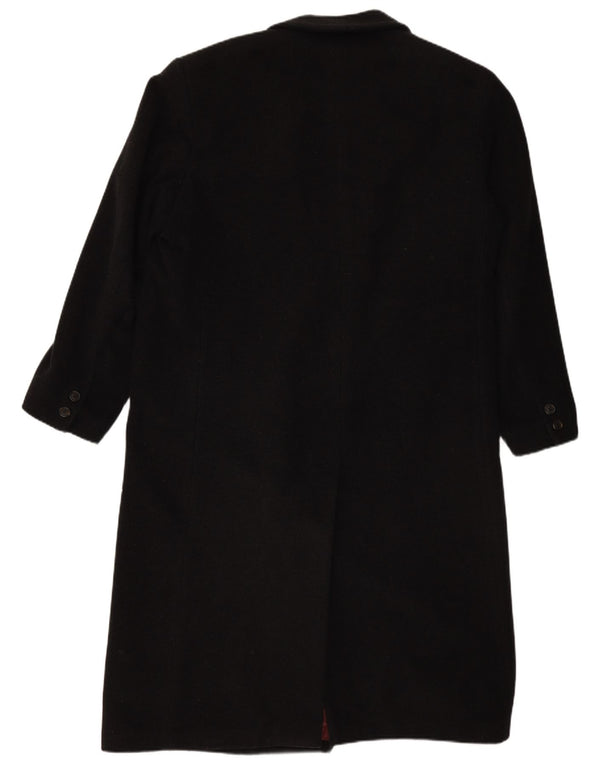 BUGATTI Ανδρικό Χαλαρό Παλτό Διπλό Στήθος IT 48 Μεσαίο Μαύρο Μαλλί