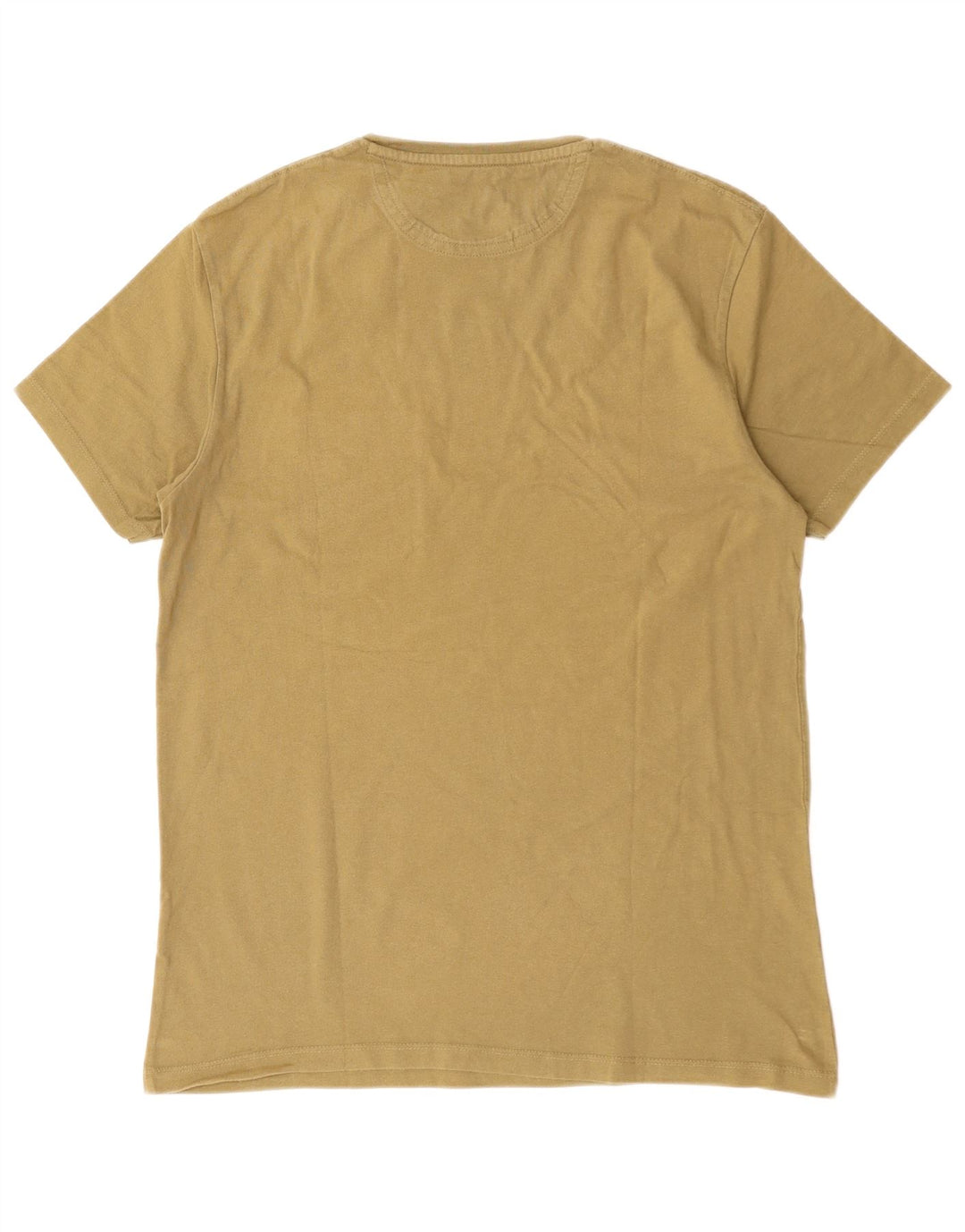 TIMBERLAND Ανδρικό T-Shirt Slim Fit Top Μεσαίο χακί βαμβακερό