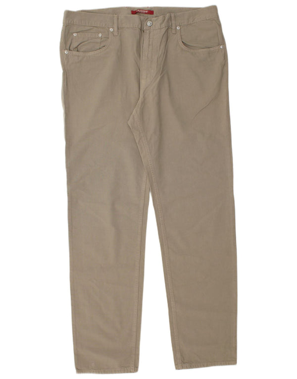 Carrera Mens 700 Regular Casual Παντελόνι W40 L33 Μπεζ βαμβακερό
