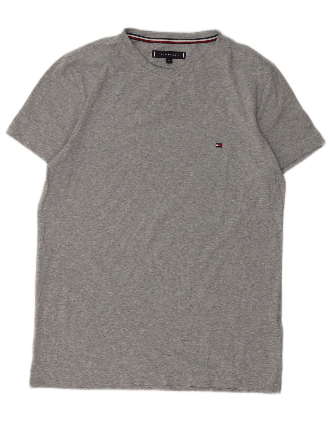 Ανδρικό T-Shirt Tommy Hilfiger Top Βαμβακερό μεσαίο γκρι