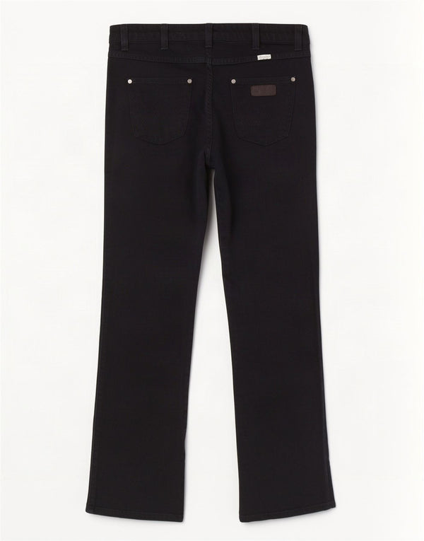 Wrangler Γυναικείο Iris Straight Jeans W30 L30 Μαύρο βαμβακερό