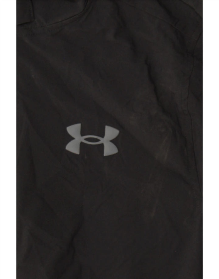 Ανδρικό μπουφάν βροχής με κουκούλα Under Armour UK 36 Small Black Colourblock
