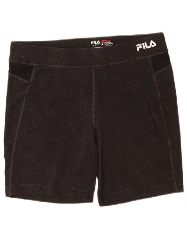 Γυναικείο αθλητικό σορτς FILA UK 8 Small Grey Colourblock Βαμβακερό