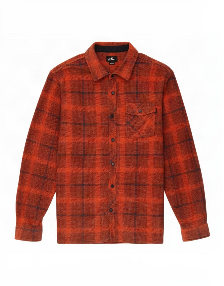 Ανδρικό πουκάμισο O'Neill Fleece Μεγάλο Πορτοκαλί από πολυεστέρας