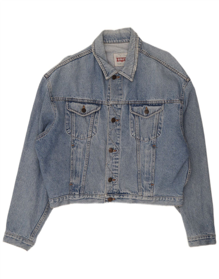 Ανδρικό τζιν μπουφάν Sisley UK 42 XL Μπλε βαμβακερό