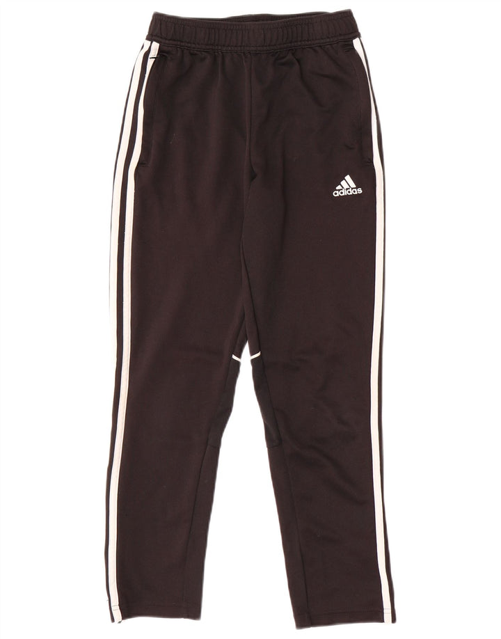 Παντελόνι αθλητικής φόρμας ADIDAS για αγόρια 11-12 ετών Μαύρο Πολυεστέρα