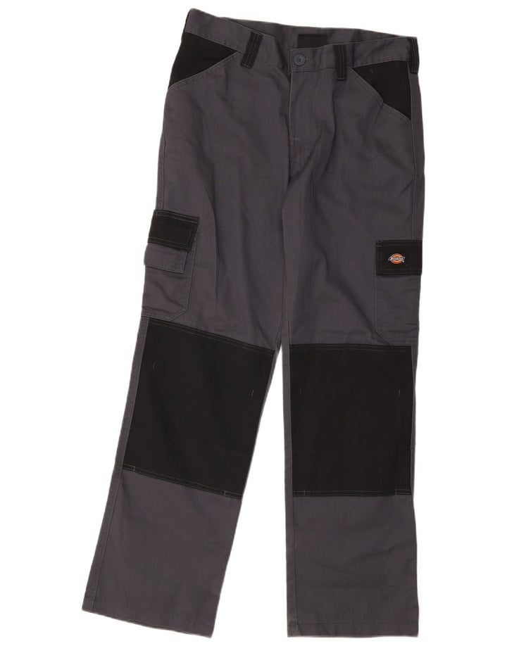 Ανδρικό ίσιο παντελόνι Cargo Dickies W32 L30 Grey Colourblock Polyester