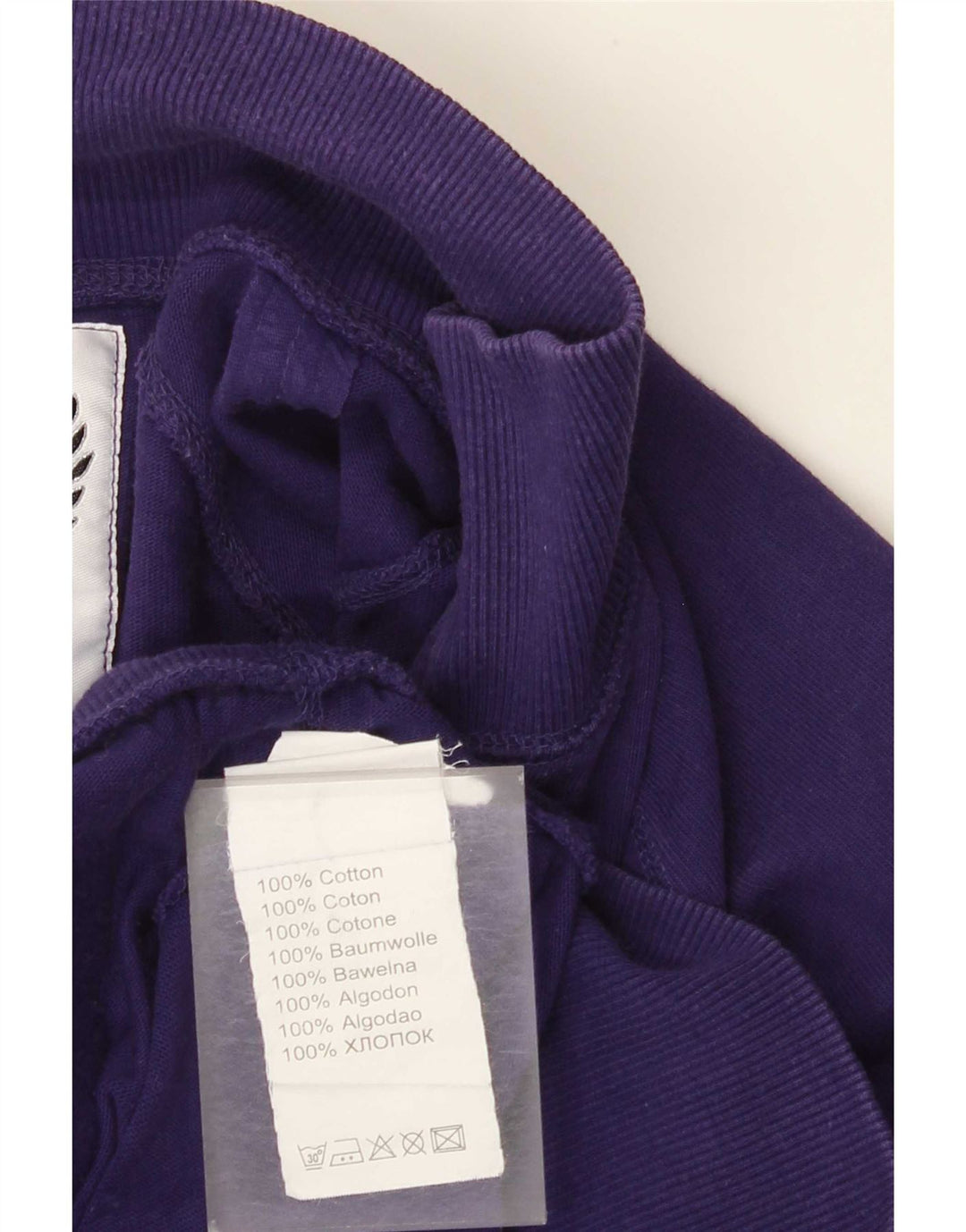 Ανδρική φόρμα γραφικής φόρμας Datch Top Jacket μεγάλο μωβ βαμβακερό