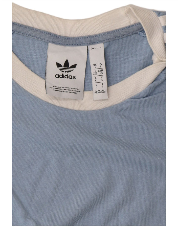 Ανδρικό T-Shirt ADIDAS Top Large Blue
