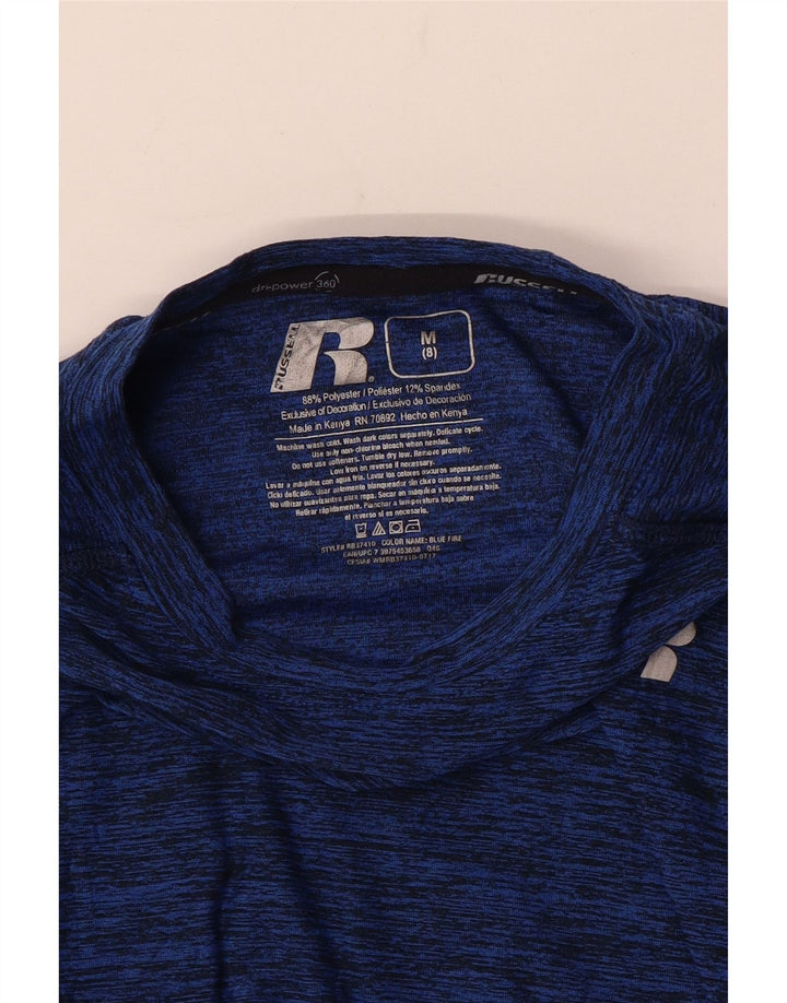 Russell Athletic Boys Dri-Power Μπλουζάκι μακρυμάνικο 7-8 ετών Medium Navy Blue