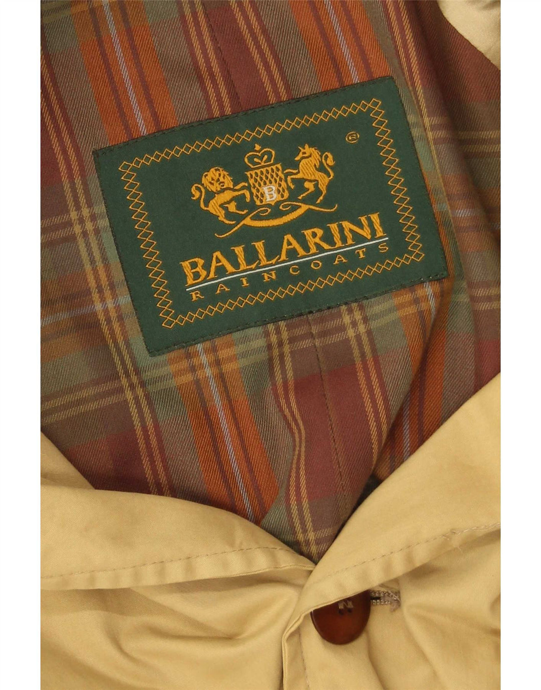 Ballarini Ανδρικό Πανωφόρι UK 36 Small Beige