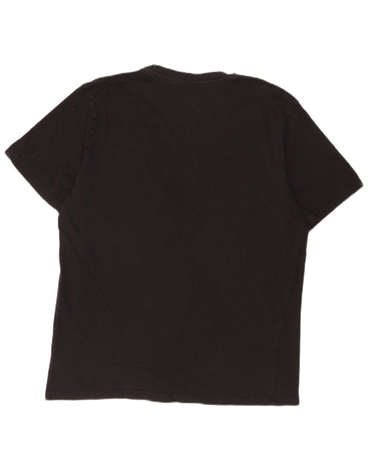 Ellesse Ανδρικό T-Shirt Top 2XL Μαύρο βαμβακερό