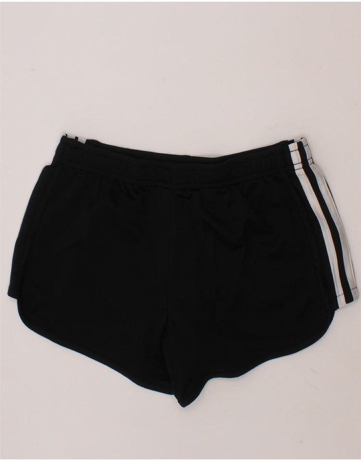 ADIDAS Girls Sport Shorts 10-11 Years Medium Black Polyester Vintage Adidas and Second-Hand Adidas from Messina Hembry 