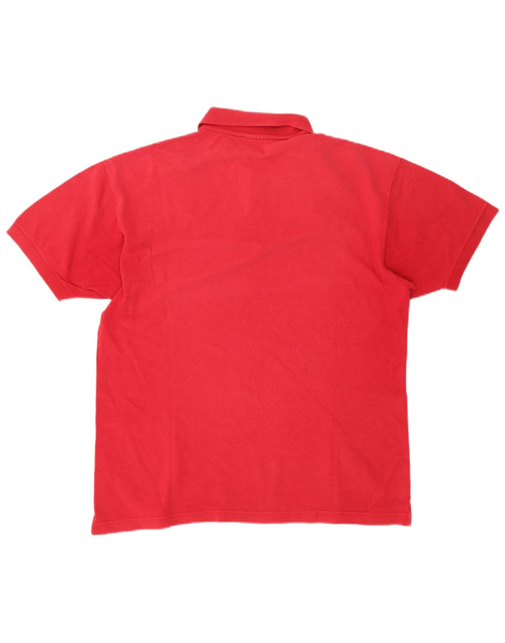 Ανδρικό μπλουζάκι πόλο Champion Medium Red