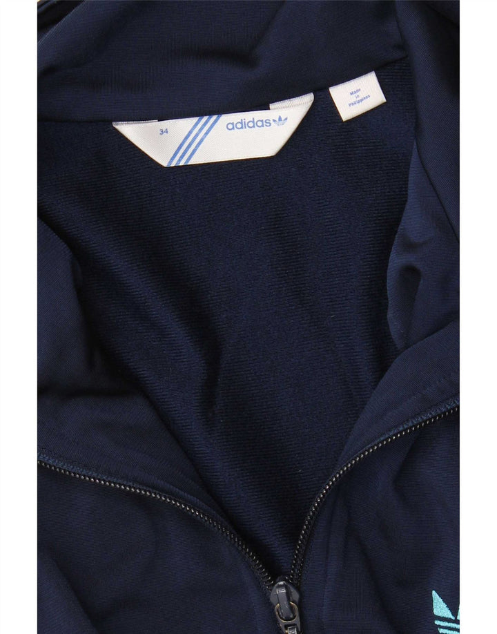 Γυναικεία αθλητική φόρμα Adidas Top Jacket EU 34 XS Navy Blue