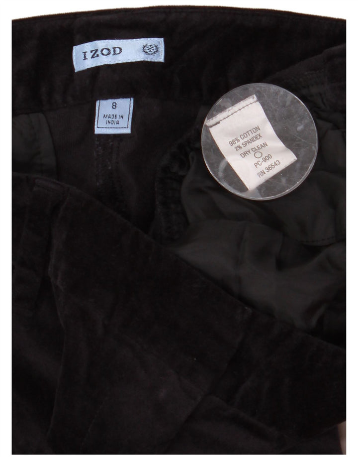 IZOD Γυναικείο βελούδινο παντελόνι Chino Bootcut US 8 Medium W32 L31 Navy Blue