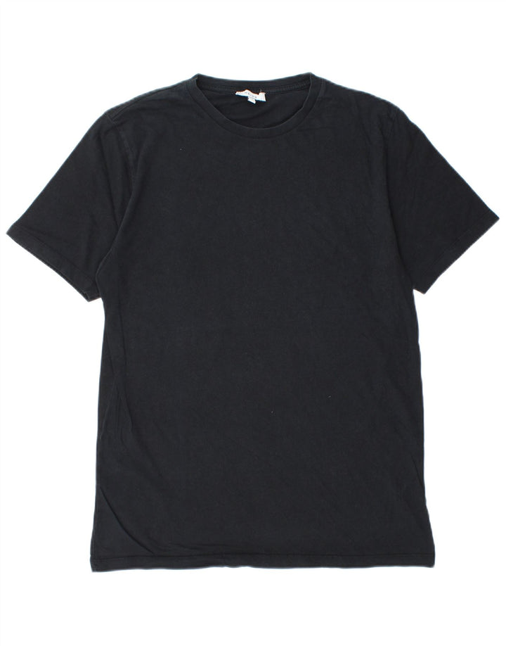 Ανδρικό T-Shirt Reiss Top Μεσαίο μαύρο βαμβακερό