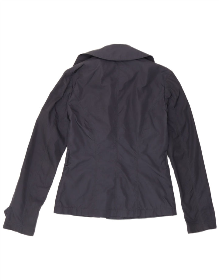 Refrigiwear Γυναικεία κοντή καμπαρντίνα UK 14 Medium Navy Blue Polyester