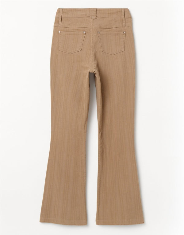 Miss Posh γυναικείο κοτλέ παντελόνι UK 12 Medium W32 L32 Beige