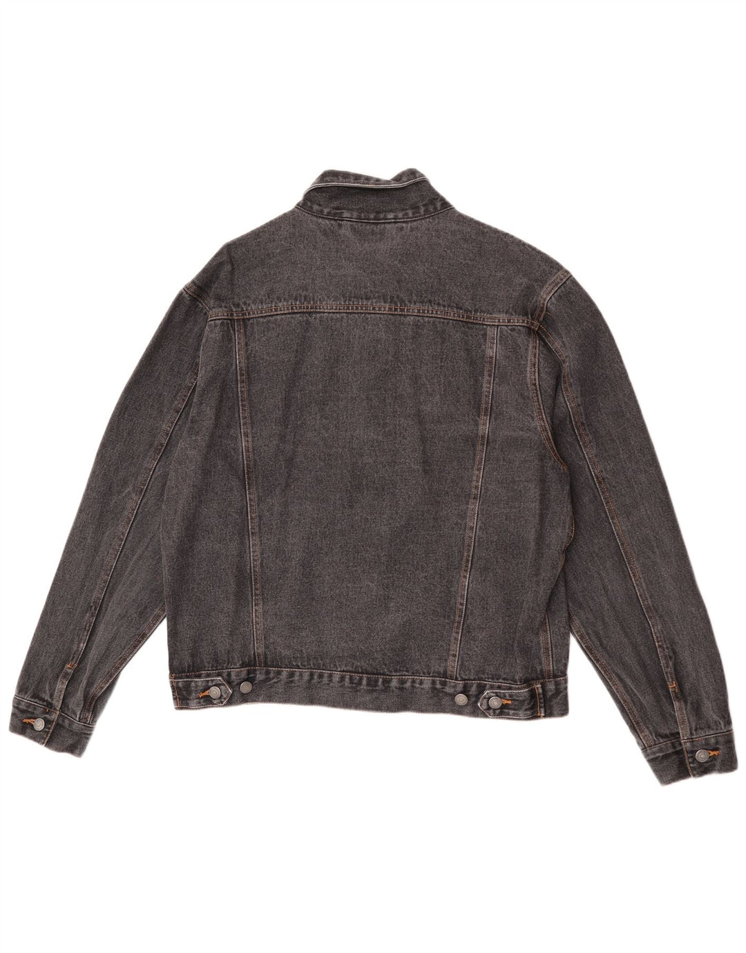 Vintage Ανδρικό Τζιν Μπουφάν UK 42 XL Γκρι βαμβακερό