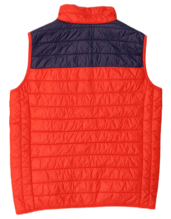 North Sails Girls με επένδυση Gilet 13-14 Years Orange Colourblock Polyamide