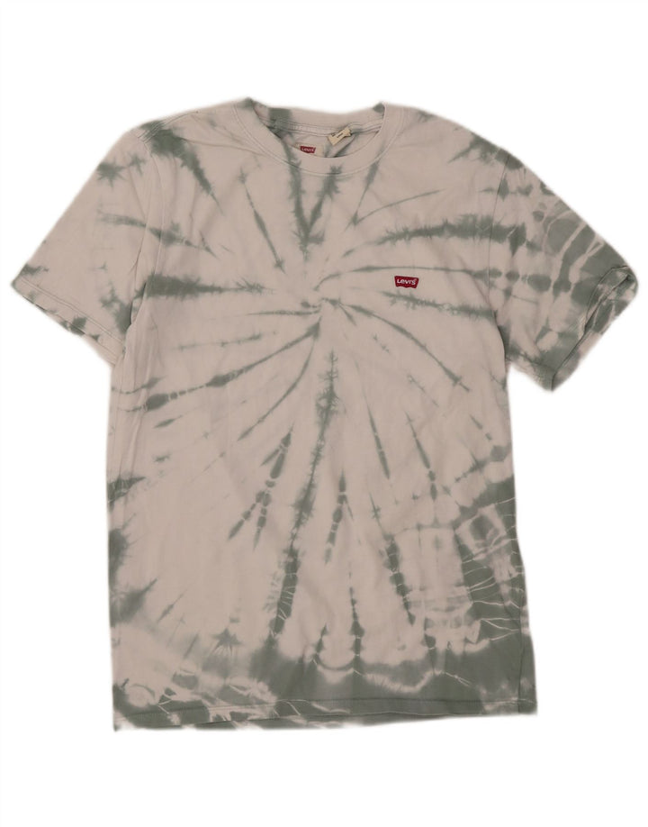 Ανδρικό T-Shirt Levi's Top Small Green Tie Dye Cotton